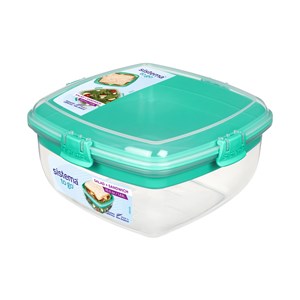 Sistema Madkasse Salat & Sandwich Boks Grøn