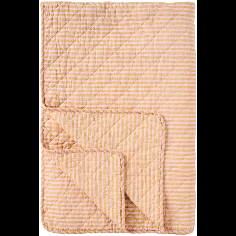 Ib Laursen Tæppe Quiltet Lyserød 1