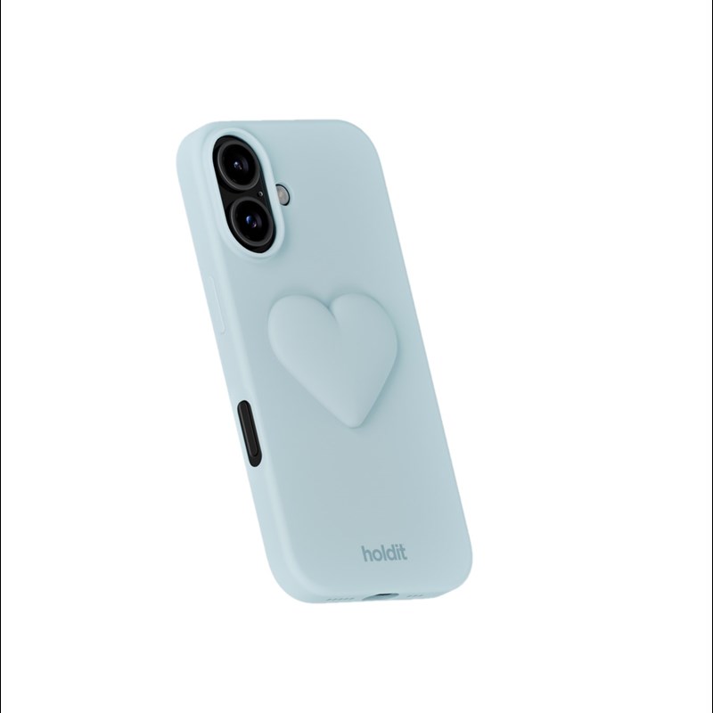 Holdit Sticker för mobilfodral Heart Luftblå 3