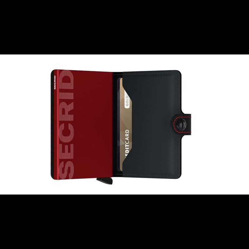 Secrid Kortholder Mini wallet Sort/Rød 4