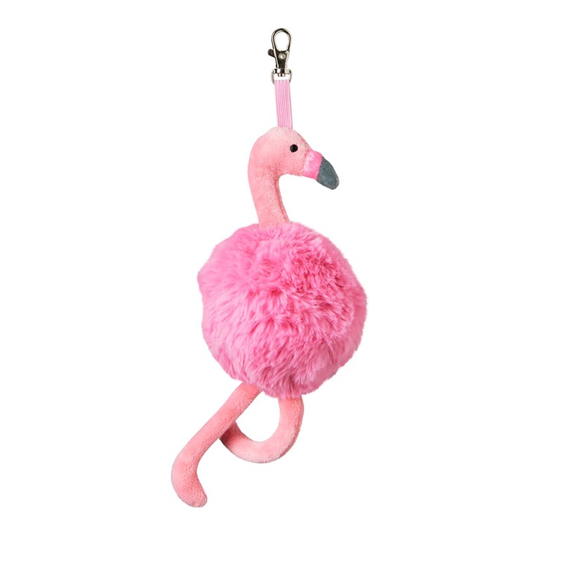 Ergobag Hangies väska berlock Flamingo Fuchsia