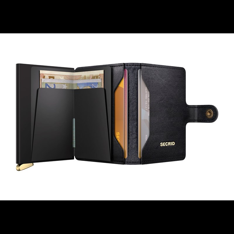 Secrid Kortholder miniwallet Emboss Sort 2