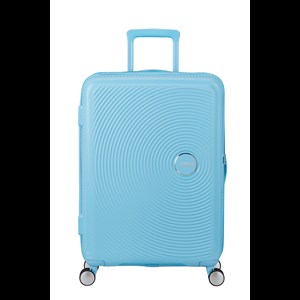 American Tourister Kuffert Soundbox 67 Cm Blå/lyseblå