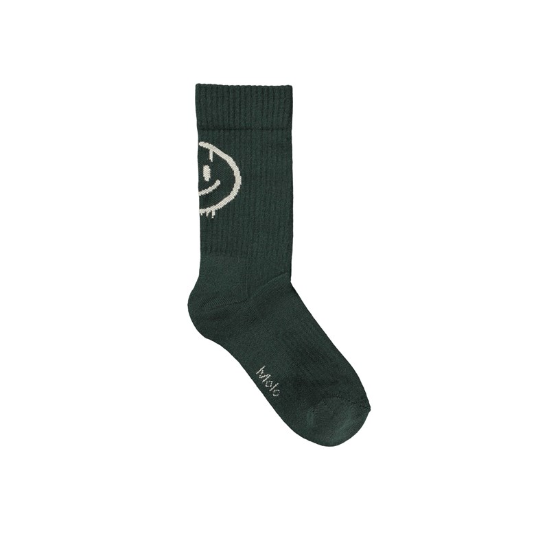 Molo Strømper Norman 2-pak Sort/Grøn Str. 23-26 3