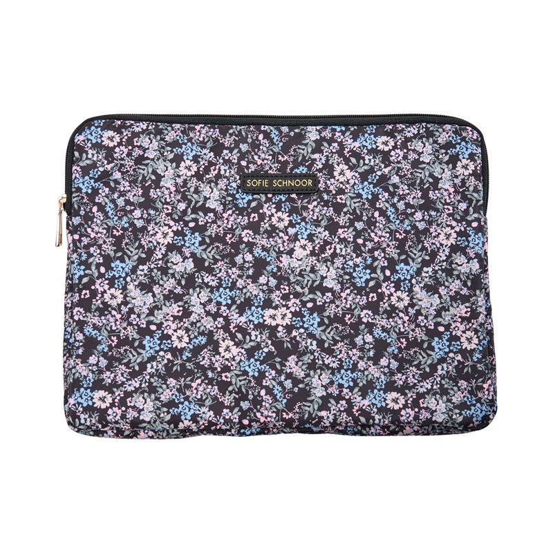 Sofie Schnoor Chromebook Sleeve Flower Blomster Print 13" 1