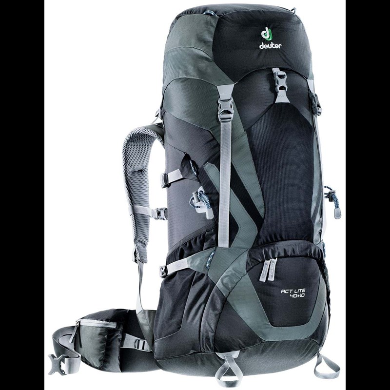 Deuter Rygsæk ACT Lite 40+10 Sort/grå