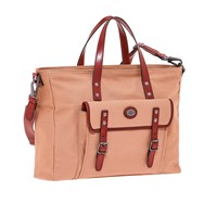 The Bridge Datorväska Guido Brun/beige 13"