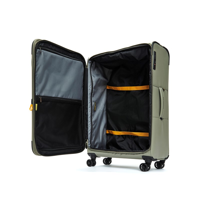 Mandarina Duck Kuffert Eco Coated Beige/grå 67 Cm 3