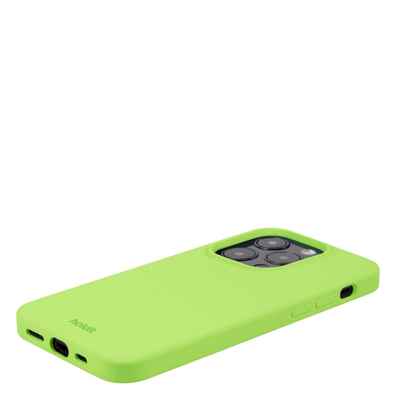 Holdit Mobilcover Acid Green Grøn iPhone 14 Pro 3