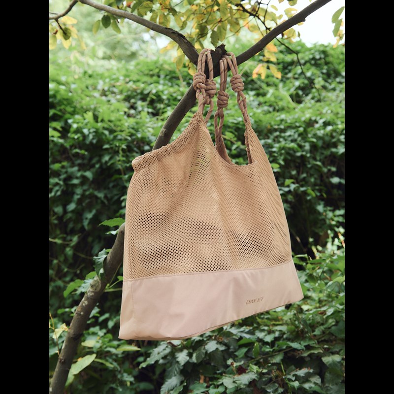 DAY ET Shopper Day Cord & Mesh Delikat Rosa 2