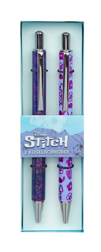 Stitch Kulspetspenna 2-pack Lilo & St Lila/ljusblå