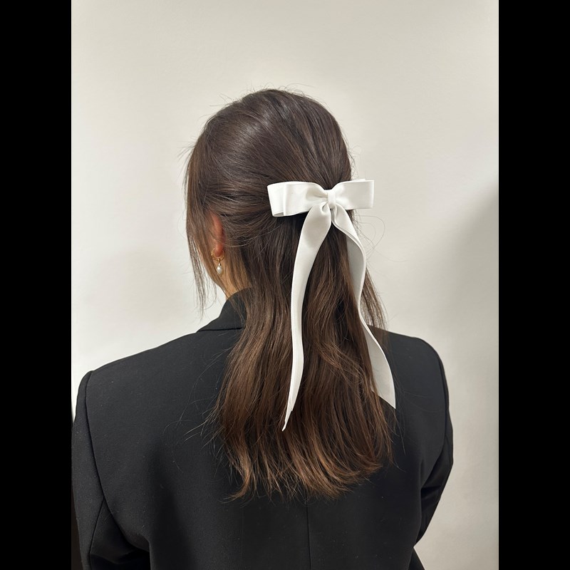 Conmé Hårrrosett Vit 2