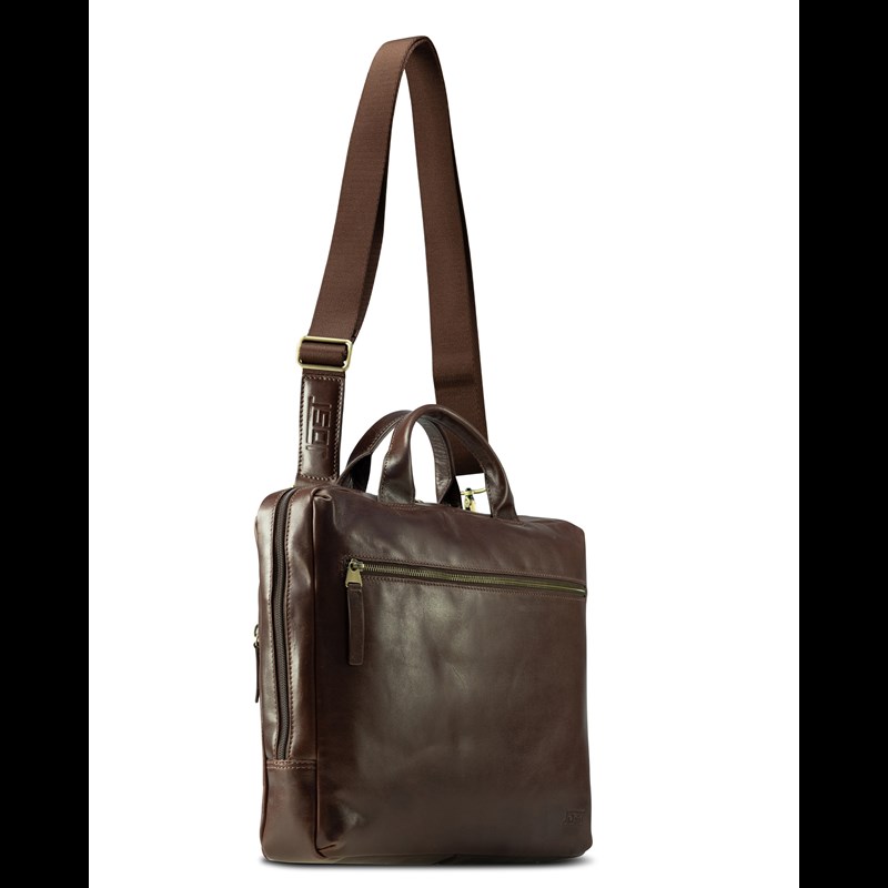 Jost Computertaske Skagen Brun/rød 13" 5