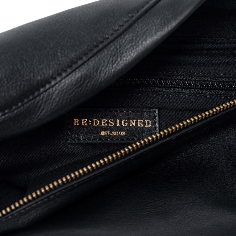 RE:DESIGNED Bæltetaske Jeane Sort 5