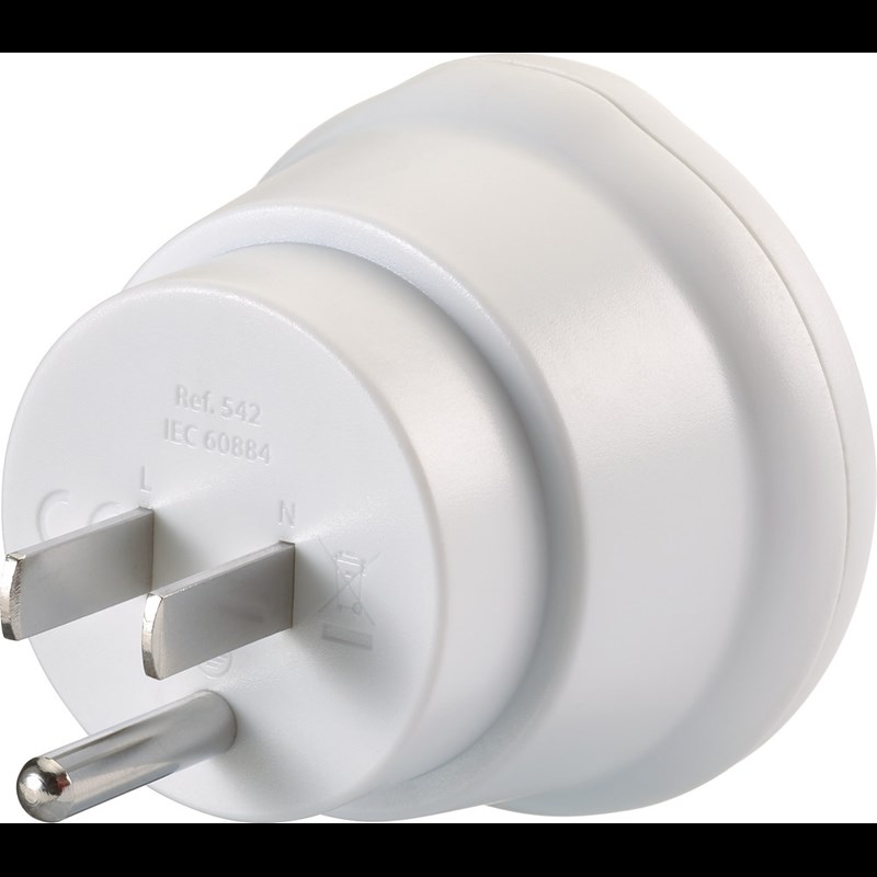 Go Travel Adapter EU-USA Vit 2