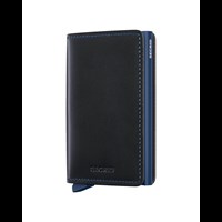 Secrid Slimwallet Svart/Blå 1