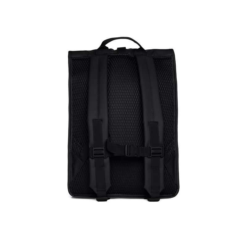 RAINS Rygsæk Rolltop Rucksack Mesh Grå/Sort 2