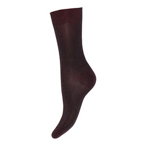 Conmé Strumpor Lurex Bordeaux