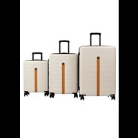 Cavalet Kuffertsæt Brantevik Creme 76 Cm