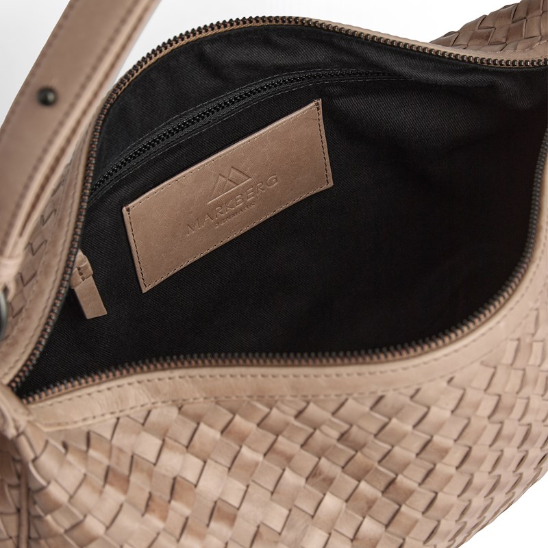 MARKBERG Skuldertaske Muse Taupe 7