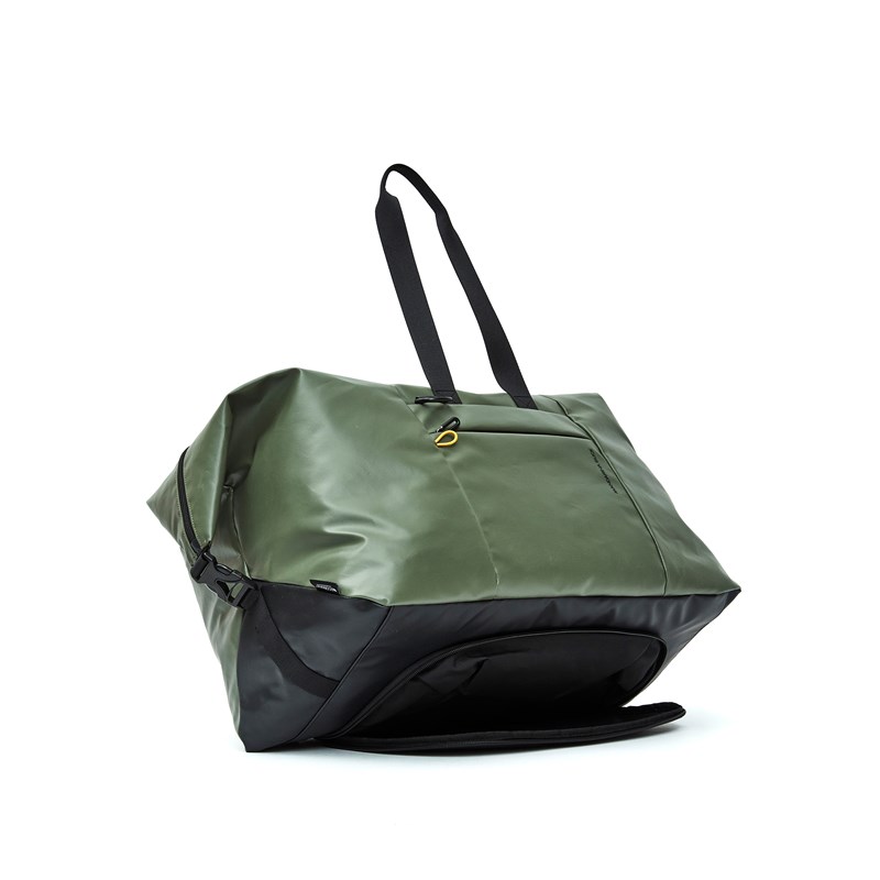 Mandarina Duck Rejsetaske Eco Coated Duffle Grøn 4