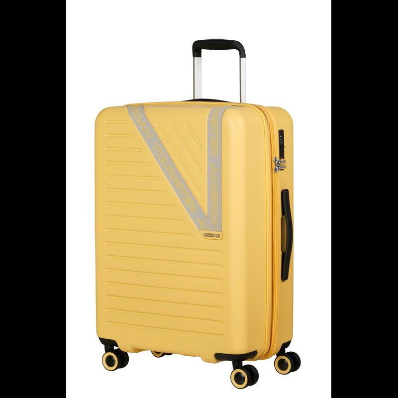 American Tourister Resväska Dynabelt Gul 66 Cm 2