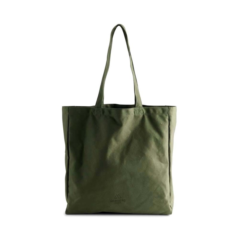 Markberg Shopper Isidora Monogram Oliven Grøn 4