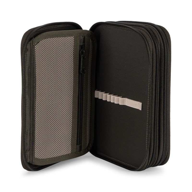 Konges Sløjd Penalhus 3-lags Kalamata Sort/Brun 6