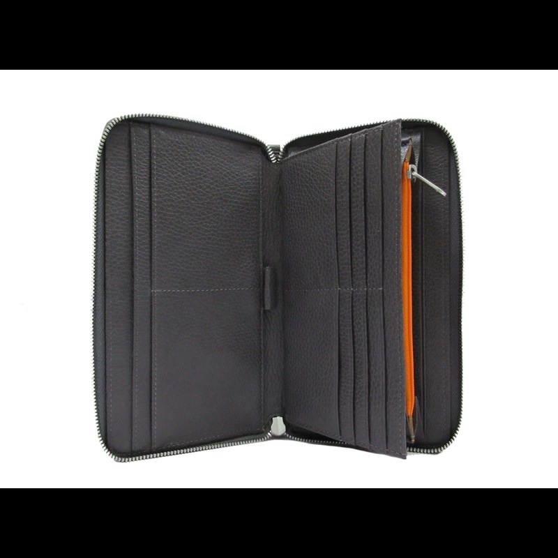 Gigi Fratelli Clutch med lynlås Sort m/strib 3