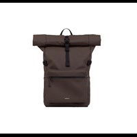 Sandqvist Ryggsäck Rolltop Stream L Brun 16"