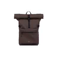 Sandqvist Ryggsäck Rolltop Stream L Brun 16"