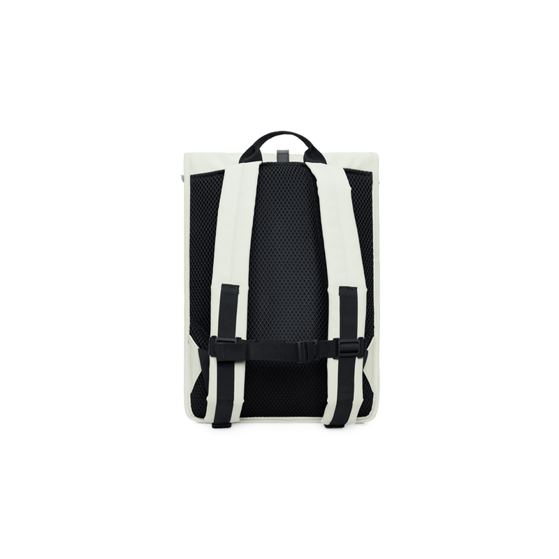 RAINS Ryggsäck Rolltop Rucksack Creme 4