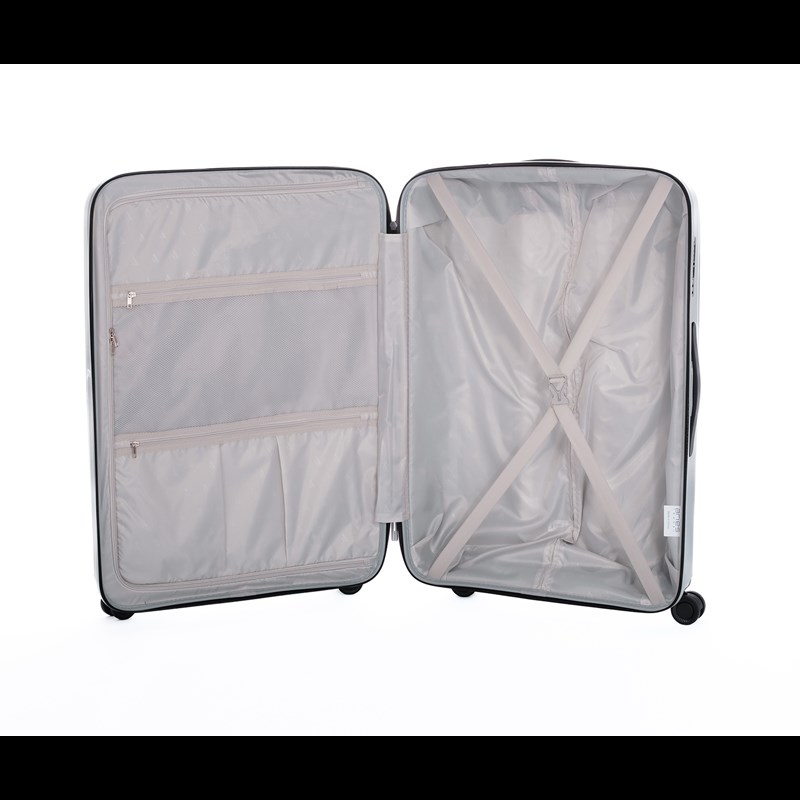 Aries Travel Kuffert Phoenix Sølv 75 Cm 5