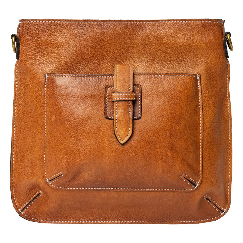 RE:DESIGNED Crossbody Lilia Small Cognac 1