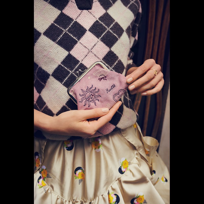 Maanesten Plånbok Theatre Magic Lila 2