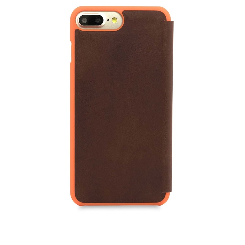 Knomo Mobilcover Leather Brun iPhone 6+/6S+/7+/8+ 2