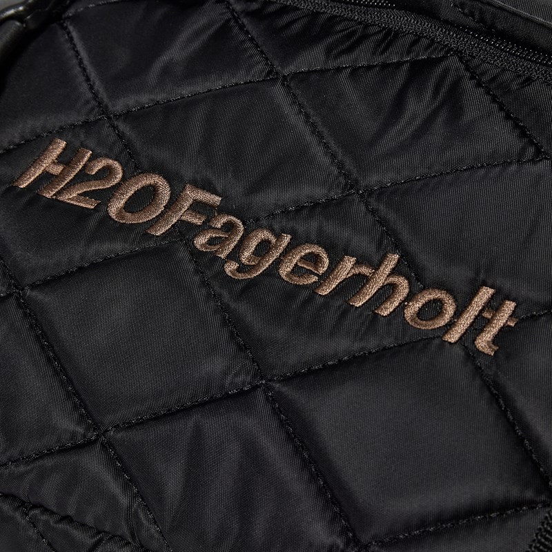 H2OFagerholt Midjeväska Close Market Bag Svart/Brun 3