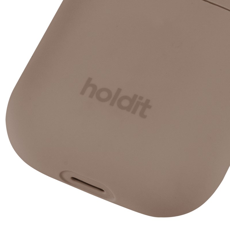 Holdit AirPods Case Mocca Brun Airpods 1/2 3