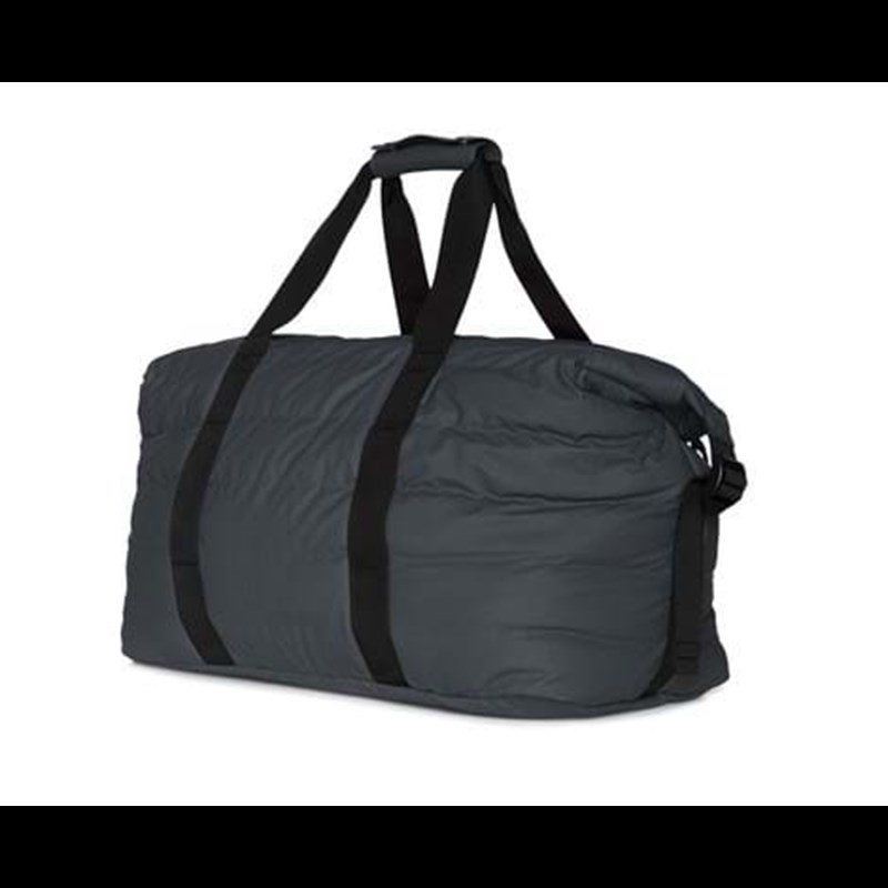 Rains Rejsetaske Weekend Bag Quilted Sort/grå 2