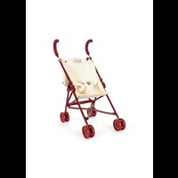 Konges Sløjd Docka barnvagn Estate Dot Röd/Vit 1
