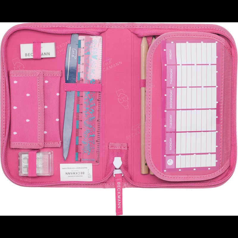 Beckmann Penalhus Strawberry Pink mønster 2