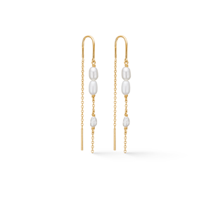 Studio Z Ørehænger Perma Guld