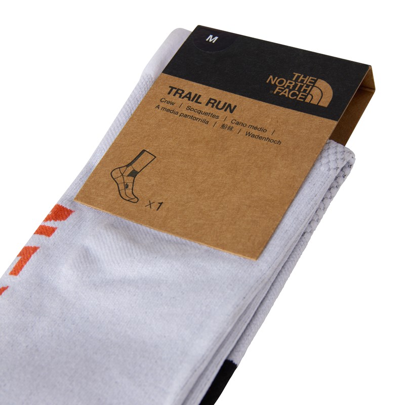 The North Face Strømpe Never Stop Trail Run Hvid/sort Str. 44-46 3