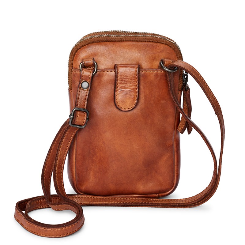 Pia Ries Mobiltaske Cognac 2