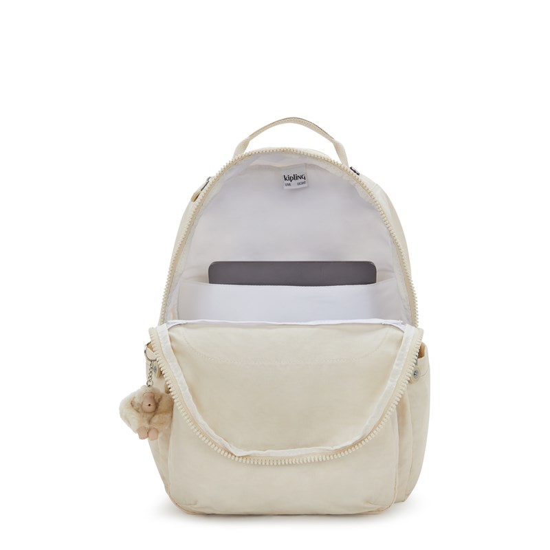 Kipling Ryggsäck Seoul Beige 3