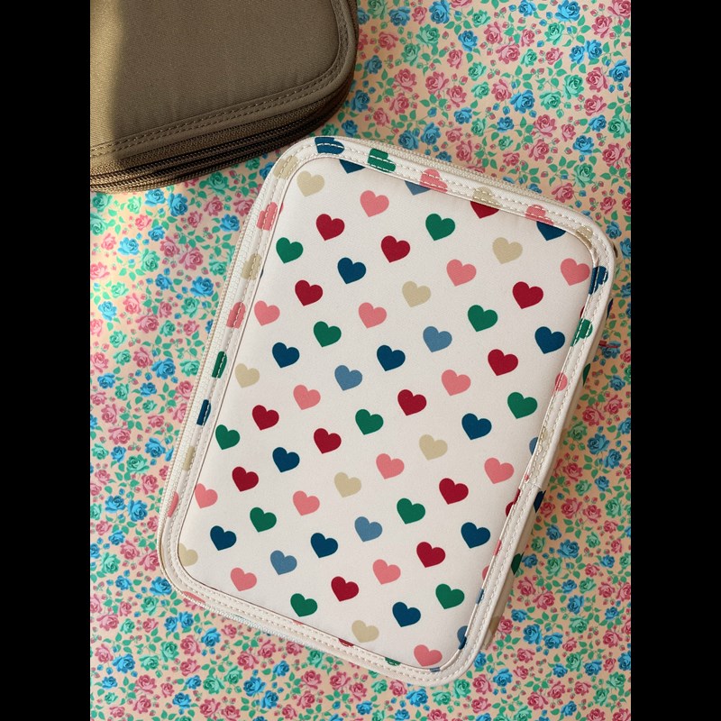 Konges Sløjd Pennfodral Clover Coeur Coloré Creme 2