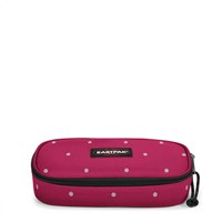 Eastpak Penalhus Oval Single Rød/m prikker 1