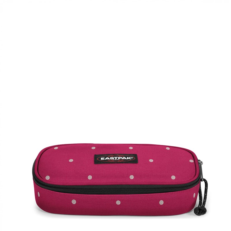Eastpak Penalhus Oval Single Rød/m prikker 1