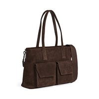 MARKBERG Datorväska KelseyMBG Suede M. Brun 14" 1