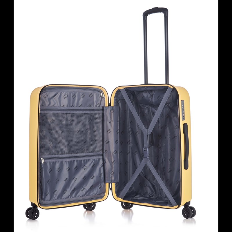Aries Travel Kuffert Palermo Lysegul 65 Cm 4